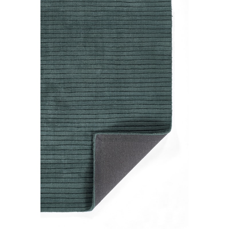 Momeni Asher Hand Loomed Wool Solid Color Area Rug