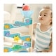 preview thumbnail 6 of 5, Melissa & Doug Rollables Wooden Ocean Slide Infant and Toddler Toy, 5 Pieces