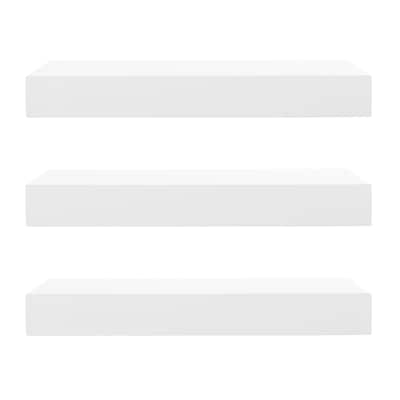 kieragrace KG Maine Wall Shelf - Set of 3 - White - 12"