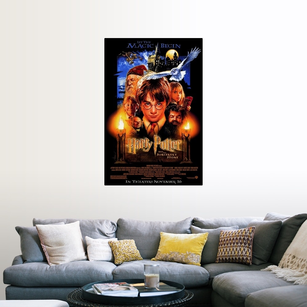 Shop Harry Potter And The Sorcerers Stone 2001 Poster Print On Sale Overstock 24133242