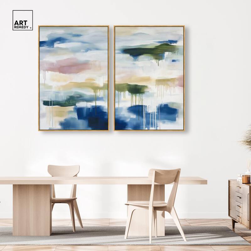 Kairos II Canvas Set of 2 by Art Remedy