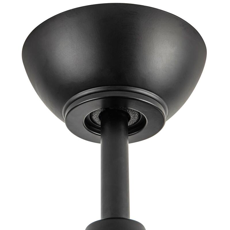 Coco River of Goods 3-blade 42-inch Glam Indoor Ceiling Fan with Amber Hand-Cut Glass Shade and Remote Control