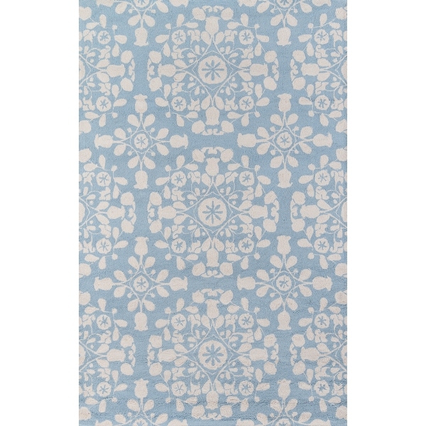 Momeni Suzani Hook Hand Hooked Wool Damask Area Rug. Opens flyout.