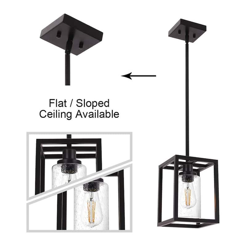 Mini Industrial Farmhouse Pendant Light