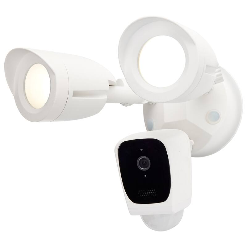 Starfish Bullet SMART Security Light w/Camera 20W 3000K CCT White - White