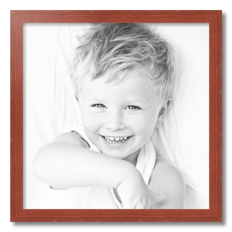 ArtToFrames Bosswood Rustic 22x22 Inch Picture Frame, 1.63 Inch Wood Poster Frame Available in Multiple Colors (SM-SC-22x22)