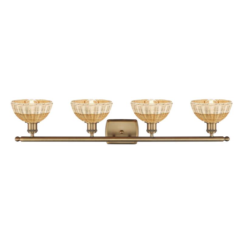 Innovations Lighting Endless Possibilities Ballston - Bristol Natural II - 4 Light 38" Bath Vanity Light