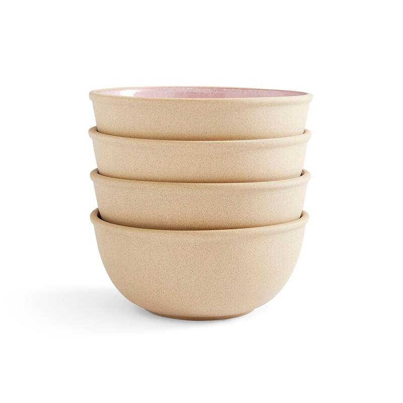 Portmeirion Minerals Set of 4 Medium Serving Bowls - 6 Inch