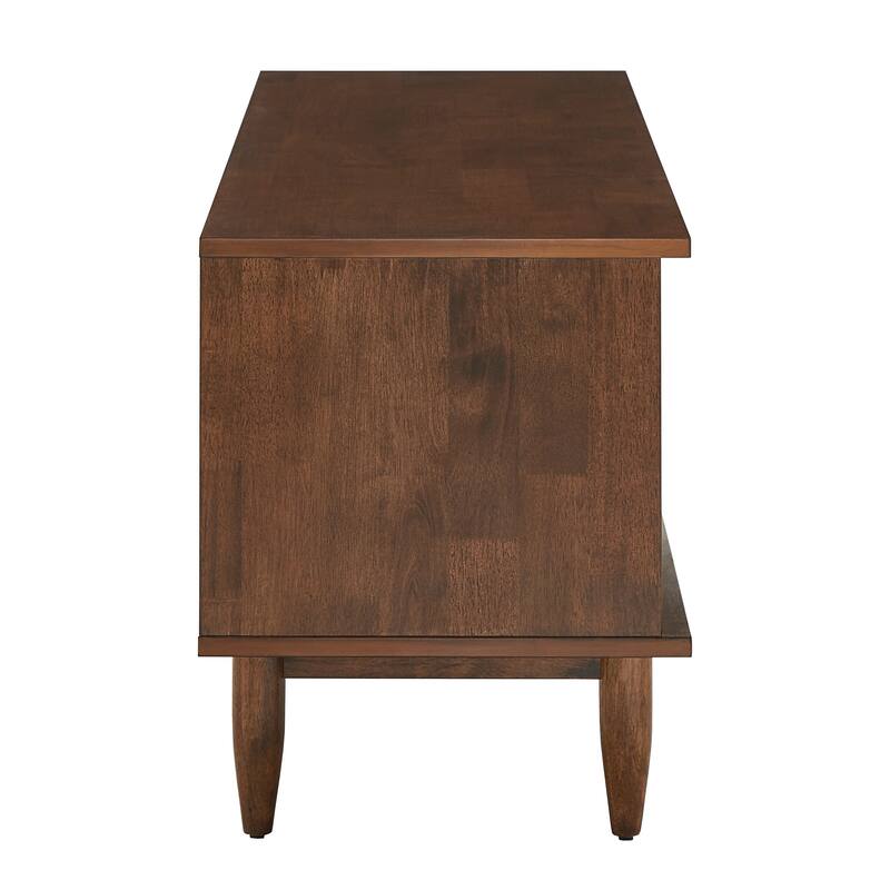 Kieran Mid-Century Wood 2-Drawer TV Stand by iNSPIRE Q Modern - 59-Inch
