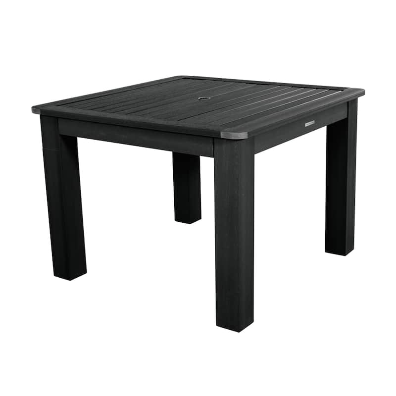 HIGHWOOD Square Outdoor Dining Height Table 42x42 - Black