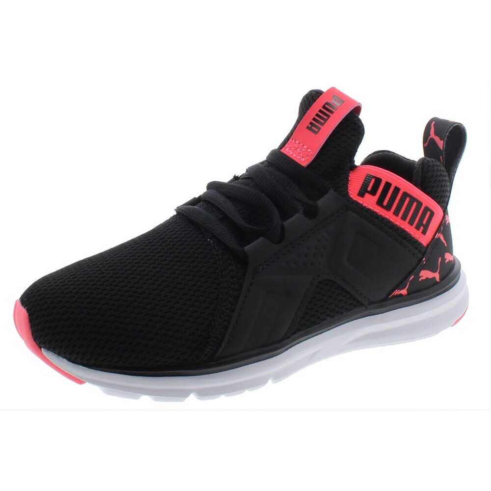 puma black shoes girls