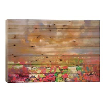 Solidify II Print On Wood by Scott Naismith - Multi-Color