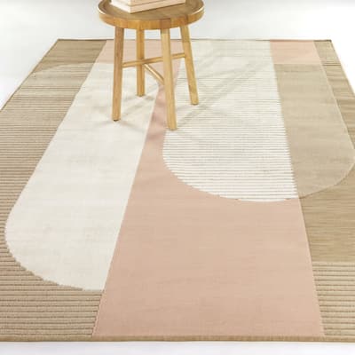 Astbury Modern Abstract Area Rug