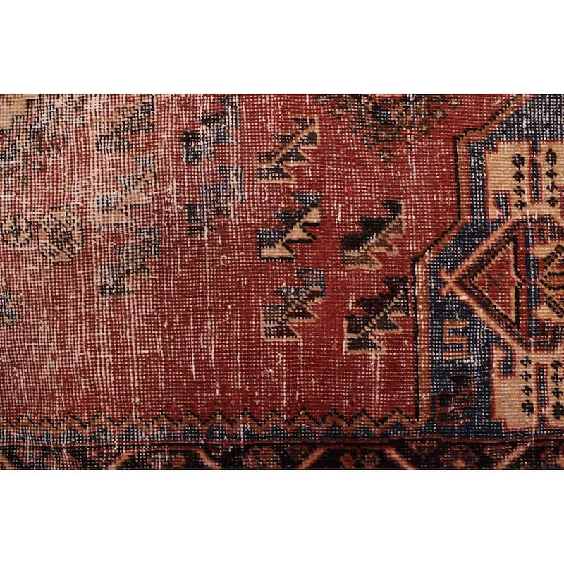 ECARPETGALLERY Hand-knotted Antalya Vintage Copper Wool Rug - 4'7 x 6'5