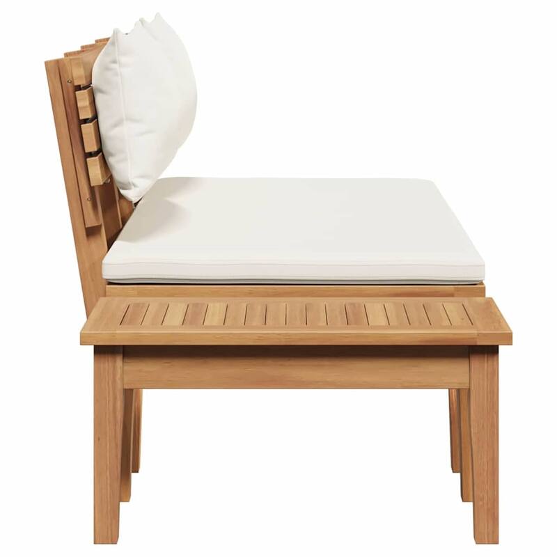 vidaXL Garden Bench Brown Solid Teak wood