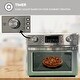 preview thumbnail 5 of 9, Equator 0.93 cu.ft Stainless 5-in-1 Air Fryer, Convection Oven, Pizza Oven, Grill, and Dehydrator with 360° Air Circulation