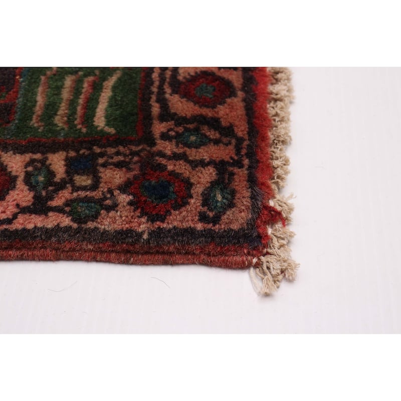 ECARPETGALLERY Hand-knotted Andelz Red Wool Rug - 3'8 x 5'6
