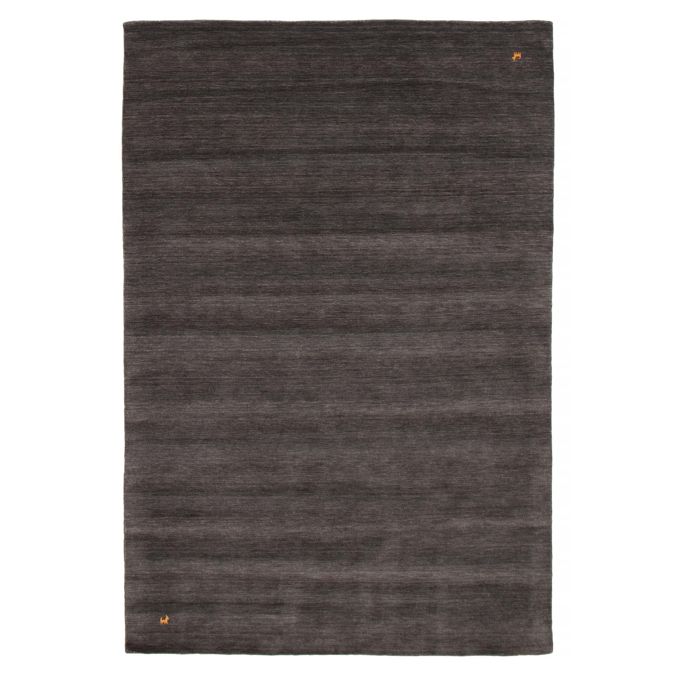 Kashkuli Gabbeh Grey Rug 6'7" x 9'9" - 6'7 x 9'9
