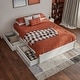 preview thumbnail 58 of 190, Barcelona Panel Platform Bed with Storage Drawers