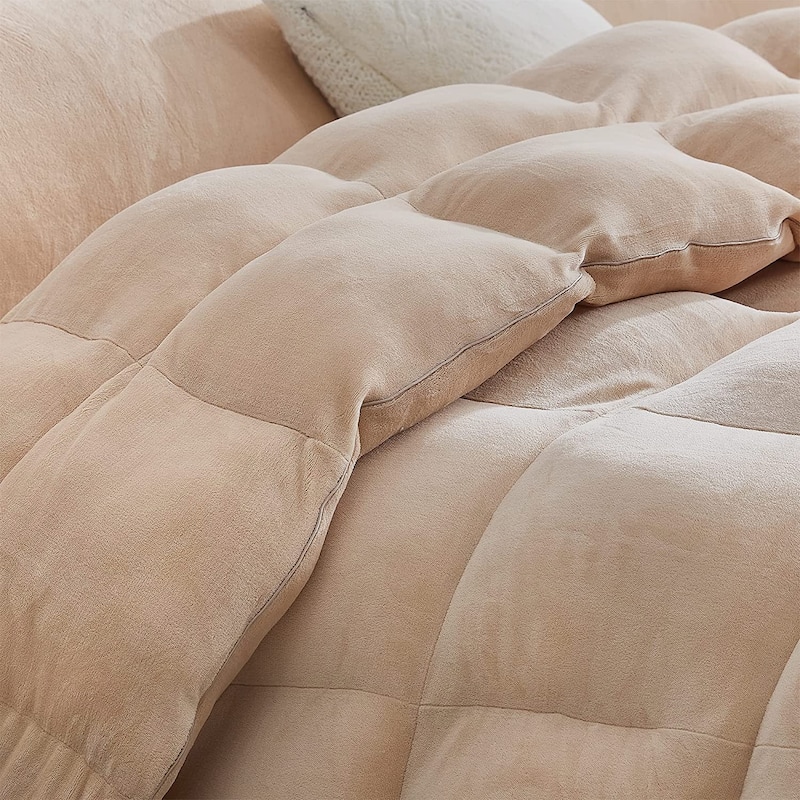 Boi He Thick® - Coma Inducer® Oversized Comforter Set - Almond Taupe