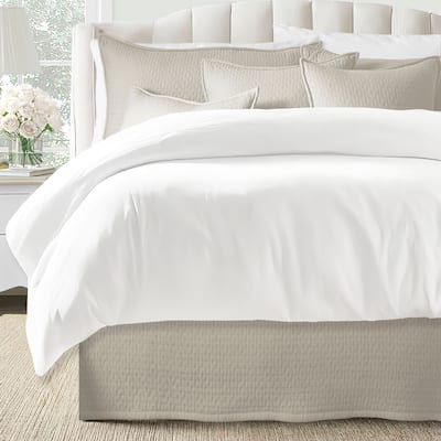 6ix Tailors Hannah Oatmeal Bed Skirt 18"