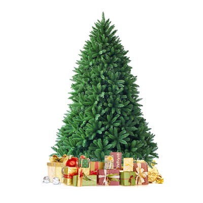 Unlit Artificial Christmas Tree Premium Hinged Fir Tree
