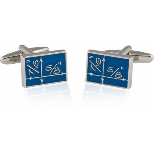 Blueprint Cufflinks For Architect Engineer Construction Career
