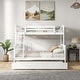 preview thumbnail 15 of 18, Costway Twin Over Full Bunk Bed with Trundle Ladder Safety Guardrails - See Details