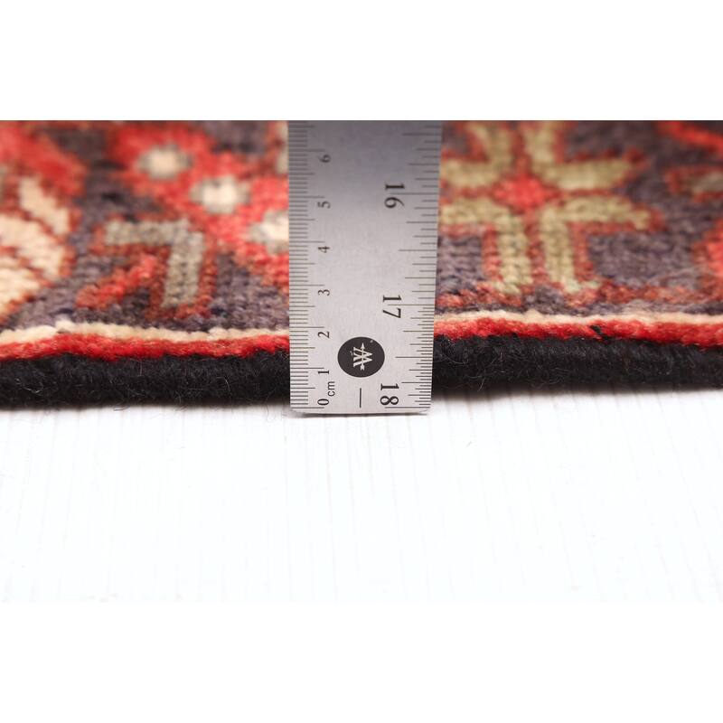 ECARPETGALLERY Hand-knotted Andelz Red Wool Rug - 4'9 x 6'9