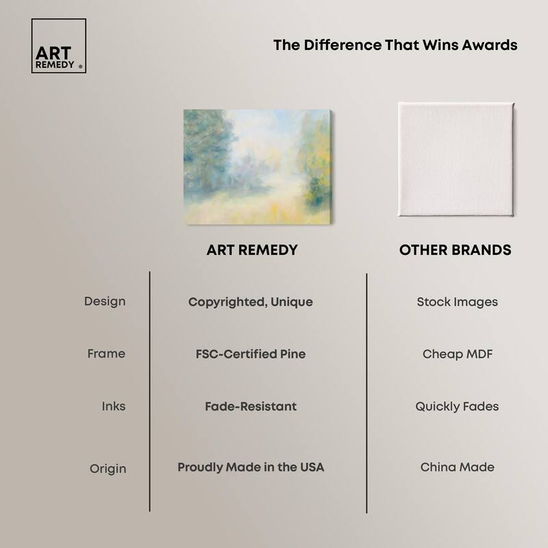 Faded Horizon I Canvas by Art Remedy, Gallery Wrapped