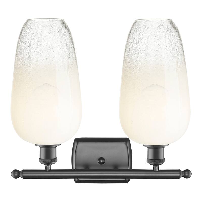 Innovations Lighting Endless Possibilities Ballston - Brookhaven Flute - 2 Light 17" Bath Vanity Light