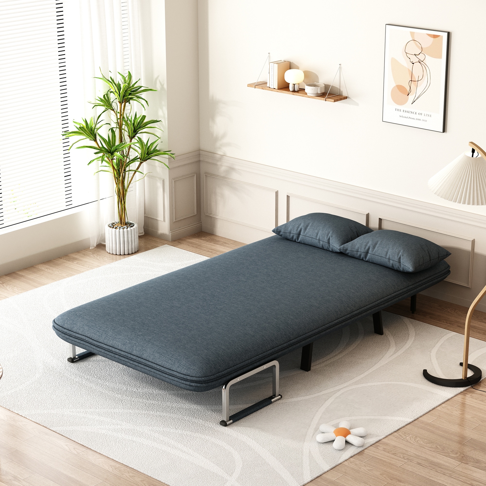Tri cheap fold loveseat