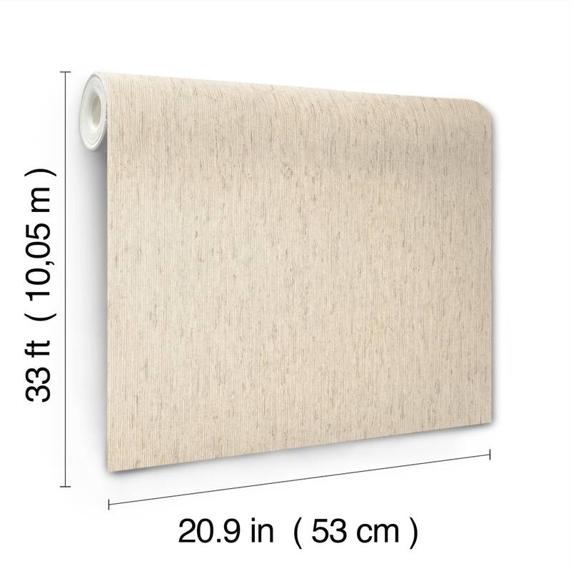 A-Street Prints Roison Bone Birch Bark Wallpaper