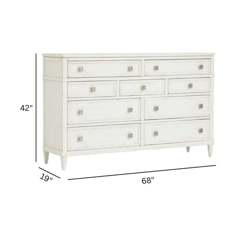 Magnussen Home Gardenia Bay White Drawer Dresser