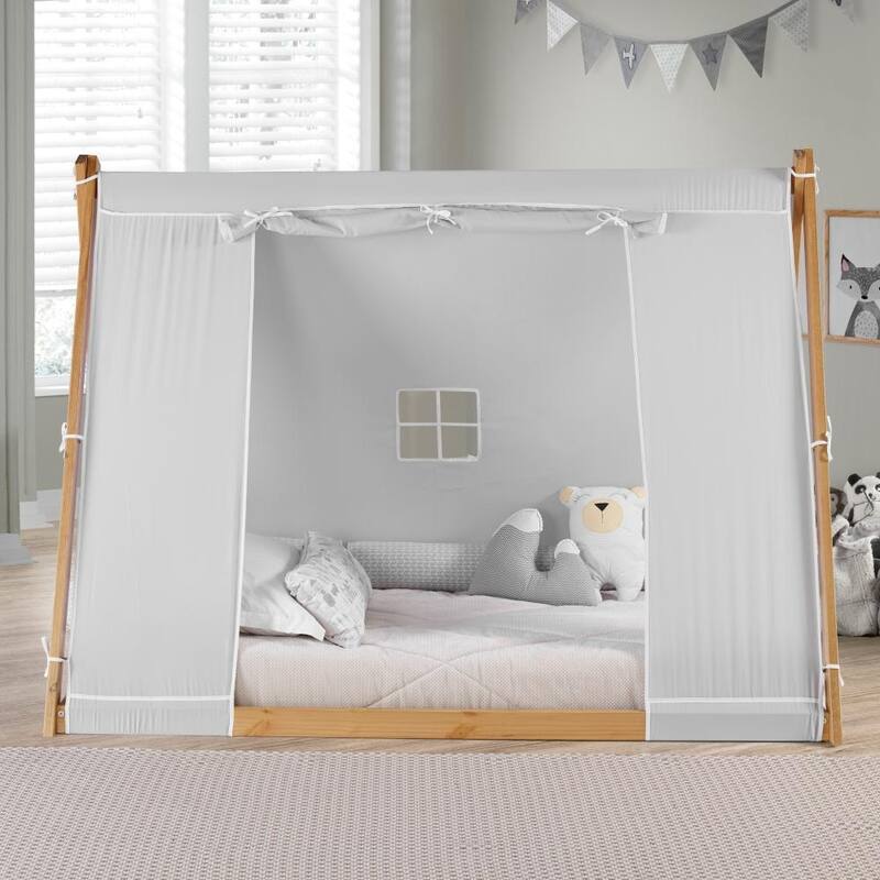 TeePee Tent Twin Floor Bed