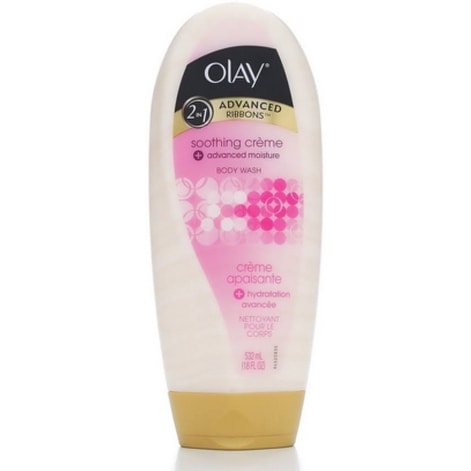 advanced body soothing creme olay moisture ribbons wash oz