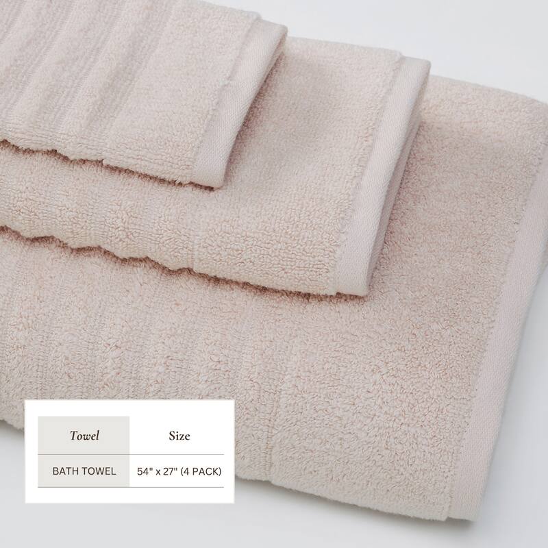 Linery & Co. Combed Cotton Bath Towel Set