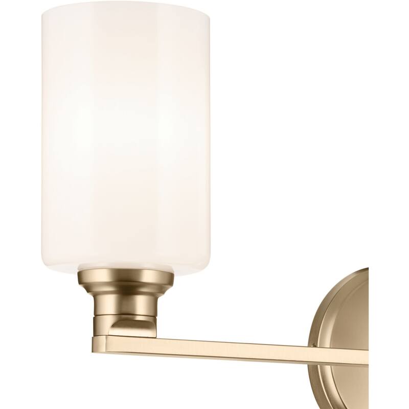 Kichler 55226 Gioe 3 Light 24" Wide Vanity Light with Opal Glass