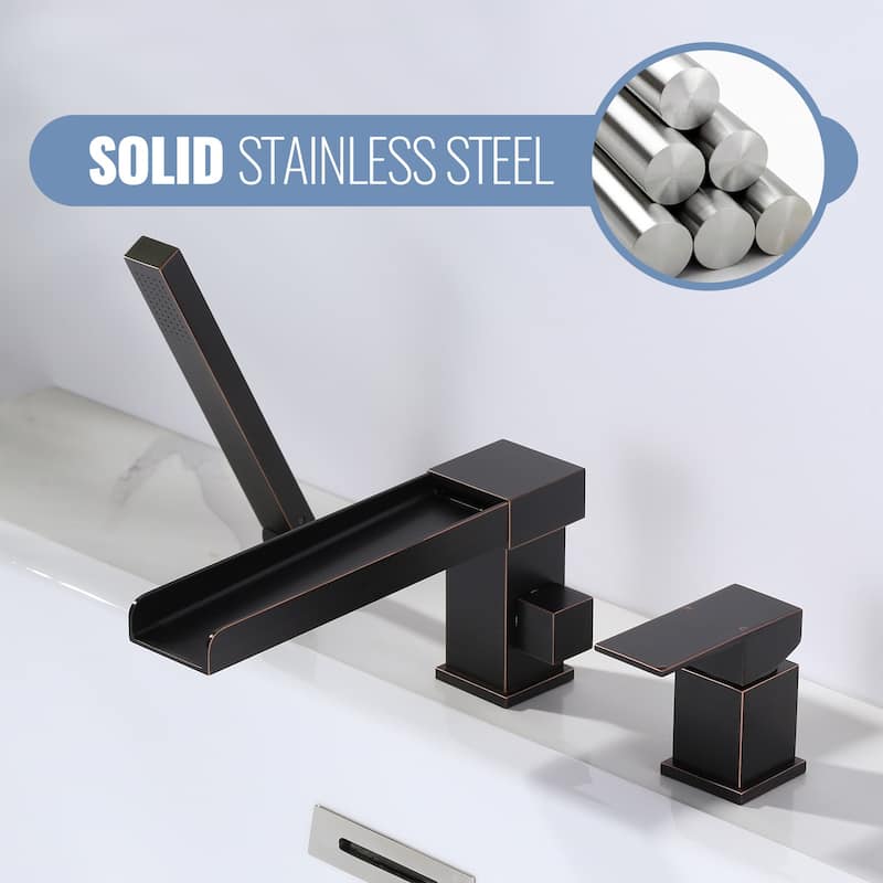 Single-Handle Deck-Mount Tub Faucet