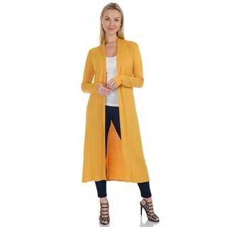 long ankle length cardigan