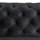 preview thumbnail 10 of 32, Morden Fort Modern Contemporary Love Seat with Deep Button Tufting Dutch Velvet, Solid Wood Frame and Iron Legs
