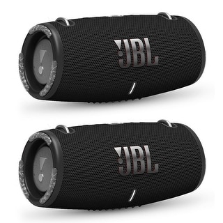 JBL Xtreme 3 Portable Bluetooth Waterproof Speakers - Pair - Bed