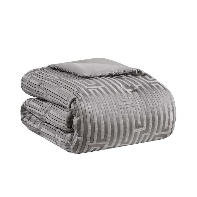 Madison Park Royce 10 Piece Luxury Jacquard Comforter Set