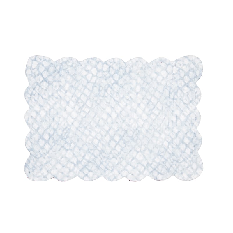 Nori Coral Quilted Placemat Set 6