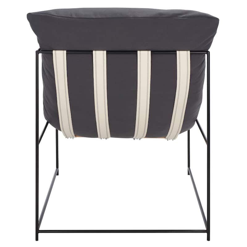 SAFAVIEH Corrie Pillow Top Accent Chair - 26" W x 42" D x 37" H - 26"W x 42"D x 37"H