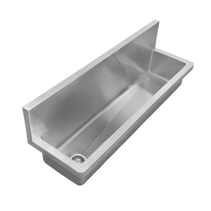 Whitehaus Collection Noah's Utility Sink - Silver - Stainless Steel