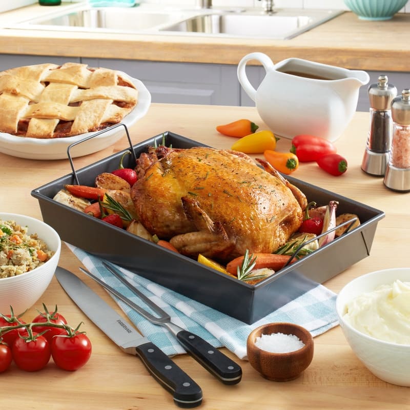 Chicago Metallic Roaster/Broiler w/Rack