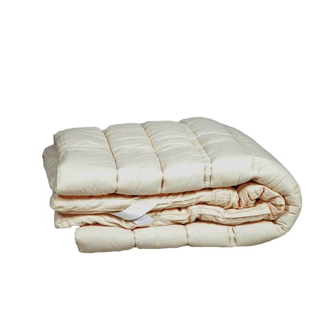 Sleep & Beyond myTopper Washable Wool Mattress Topper - Off-white