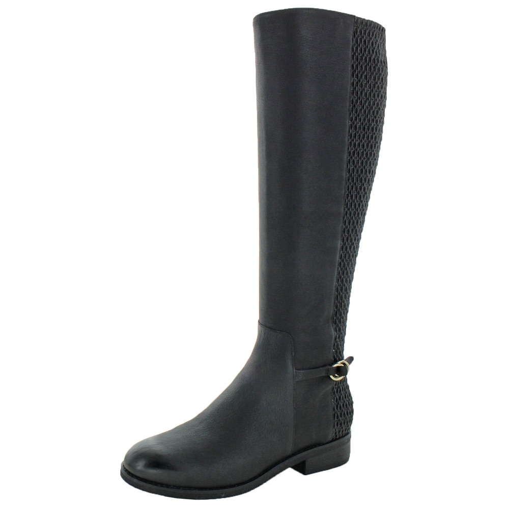 Cole haan black knee high boots Clearance