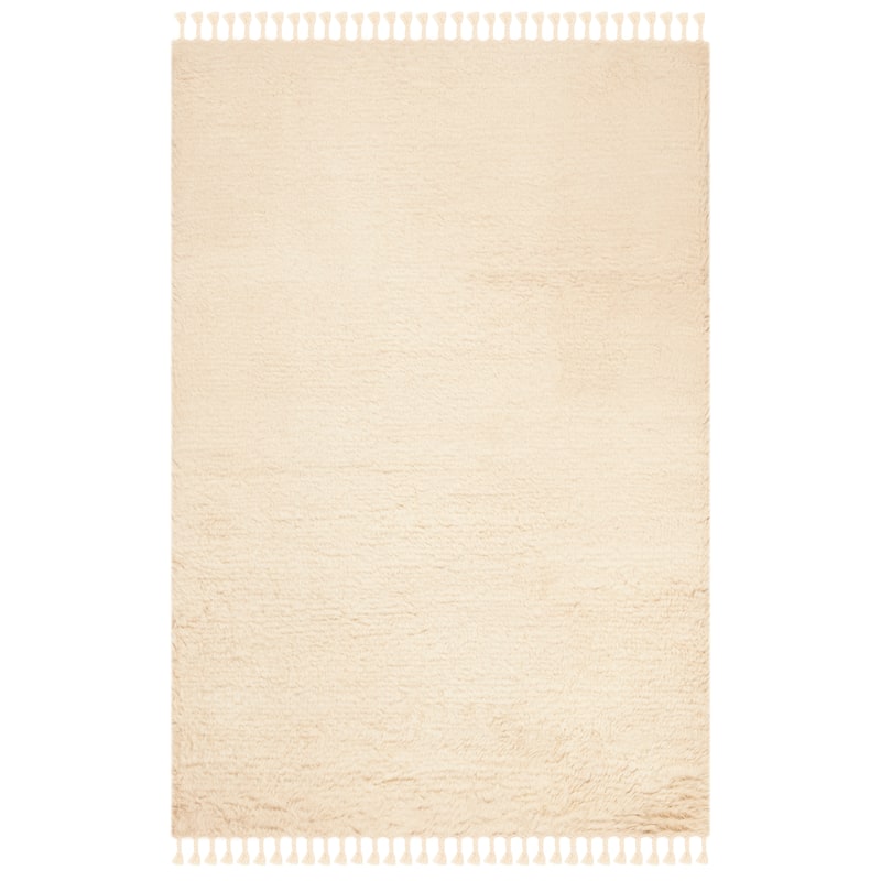 SAFAVIEH Hand-knotted Casablanca Shag Seva Tribal Wool Rug